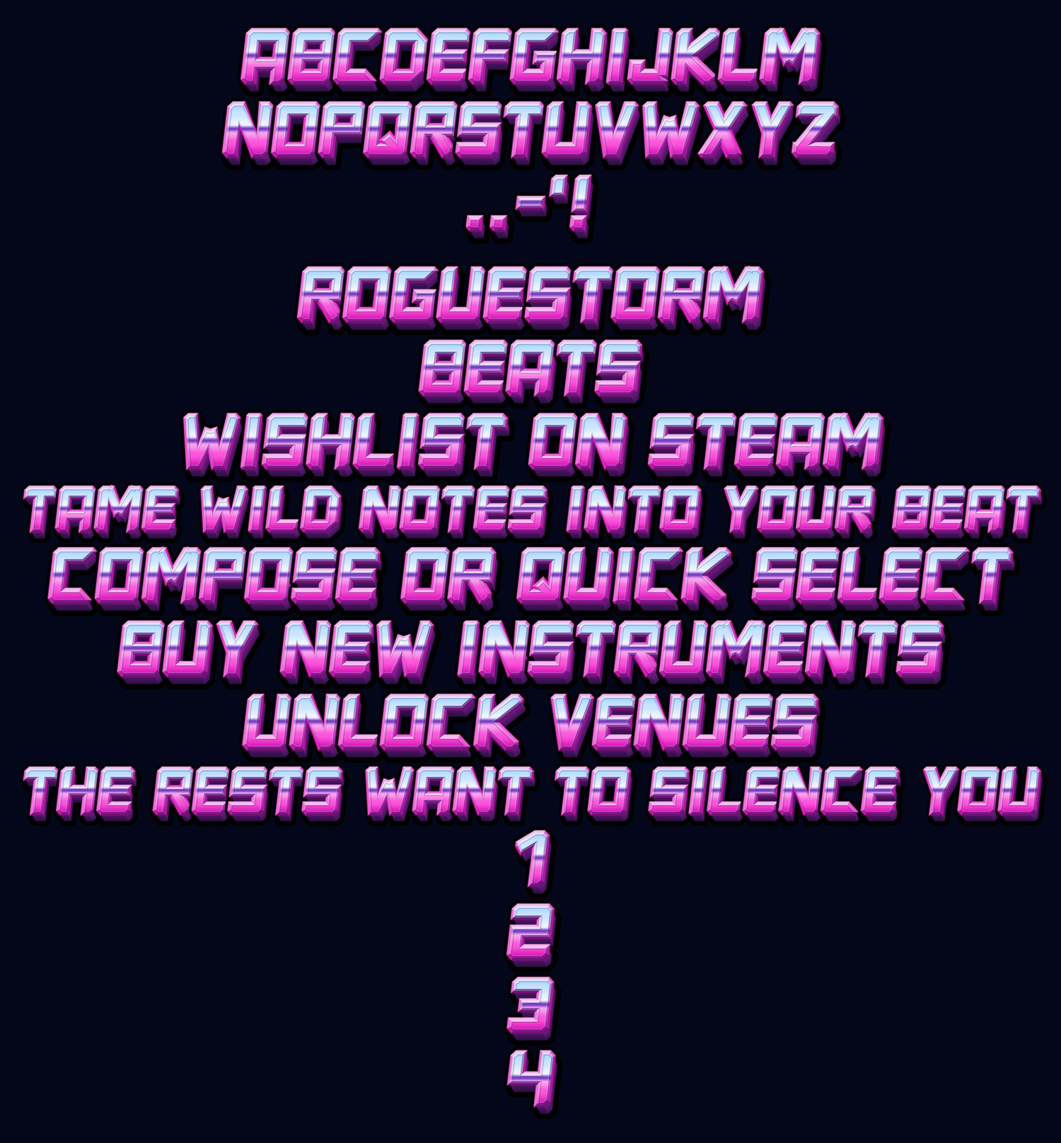 The letterform, a specimen