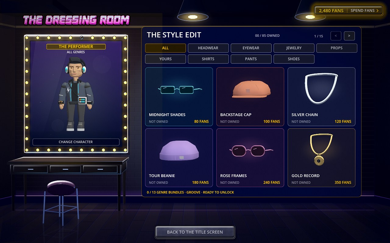 The Dressing Room