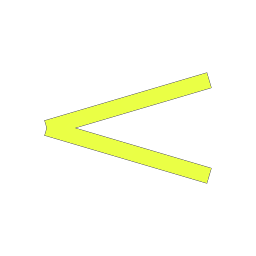 the crescendo hairpin, the marking a score prints for THE HAIRPIN